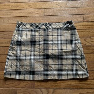Express plaid skirt